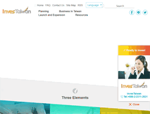 Tablet Screenshot of investtaiwan.org.tw